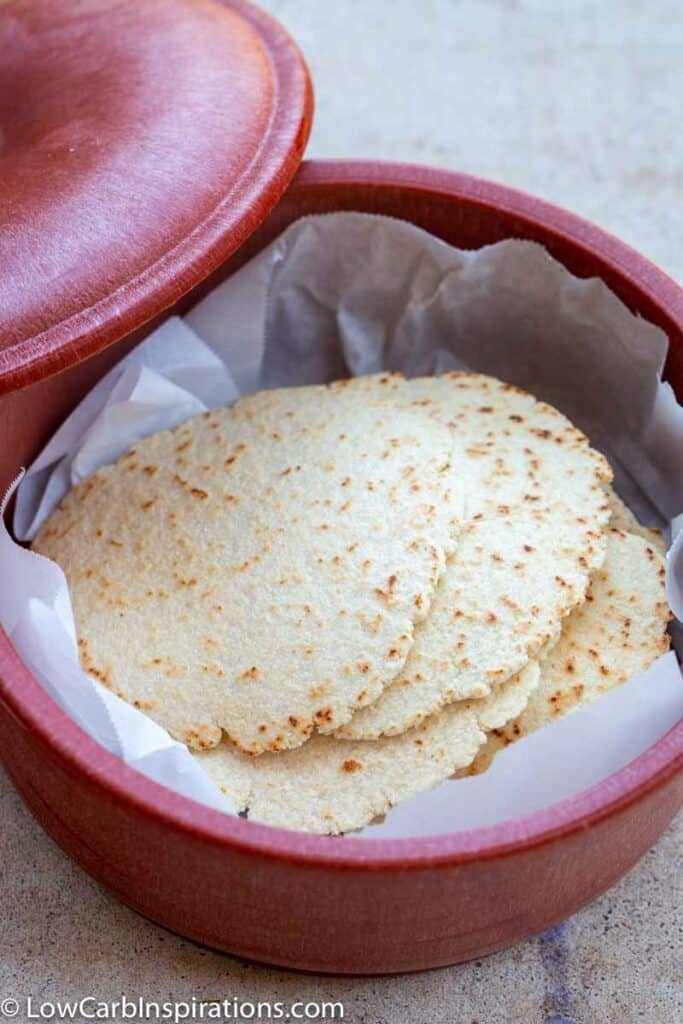 Low Carb Tortilla Recipe (Flour Tortilla Substitute) - Low Carb ...