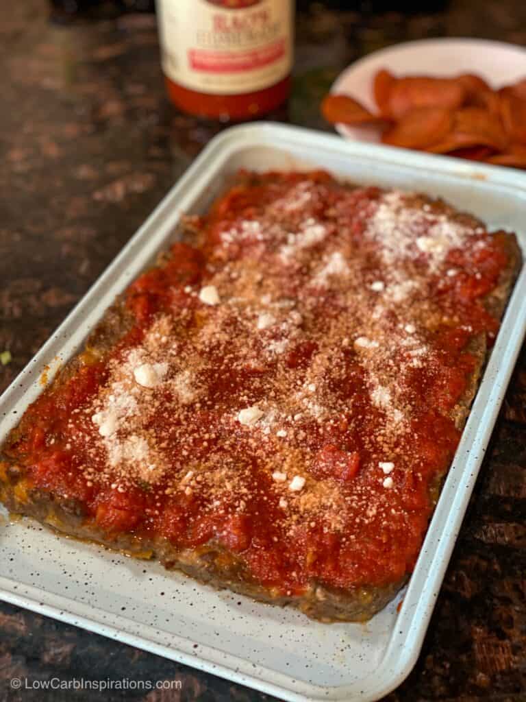 Meatza Pizza (Carnivore Pizza crust) Low Carb Inspirations