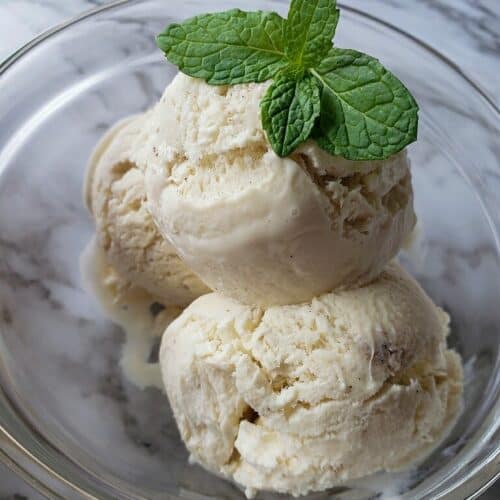 No Churn Keto Vanilla Ice Cream Recipe