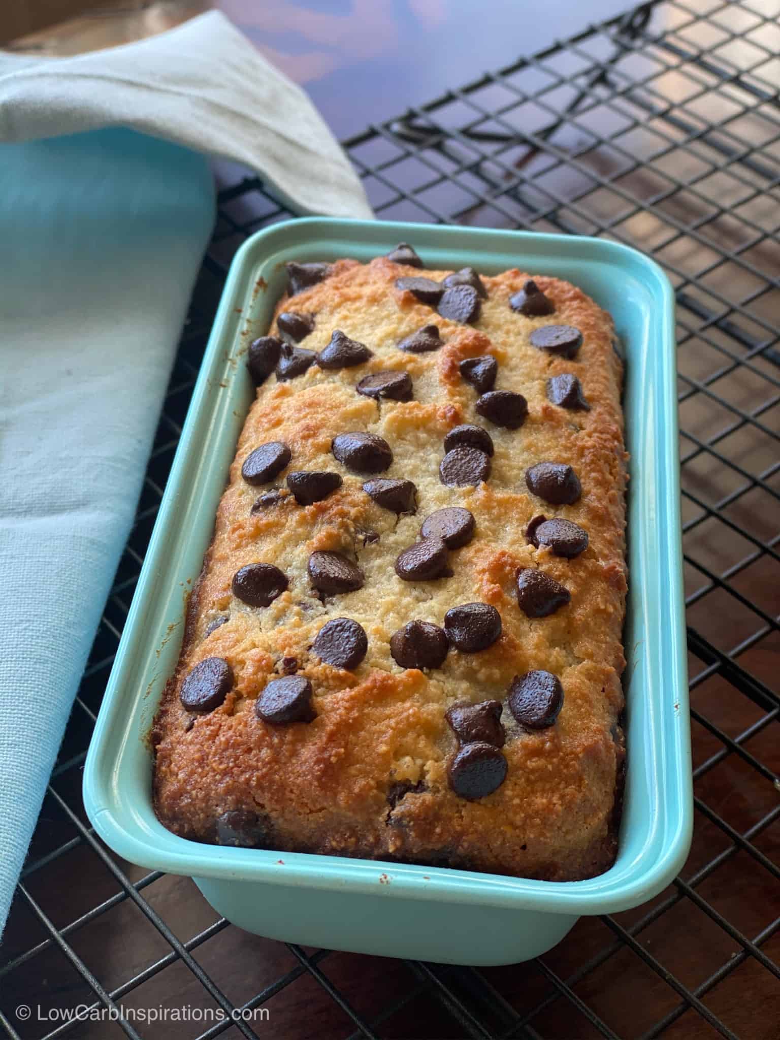 Keto Chocolate Chip Bread Recipe