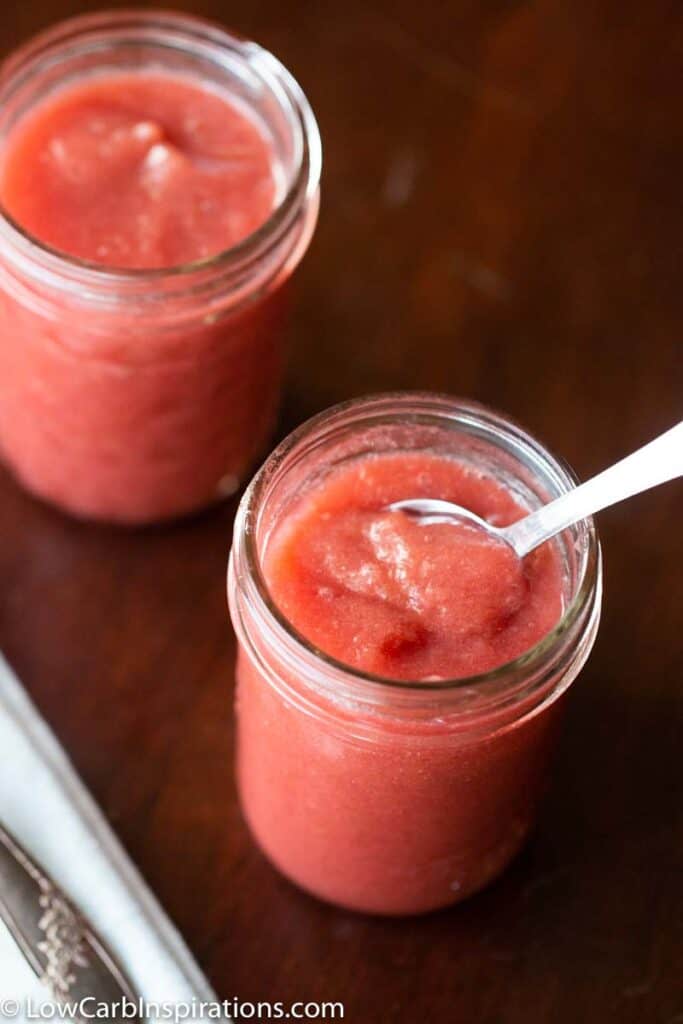 Keto Rhubarb Sauce Recipe Low Carb Inspirations