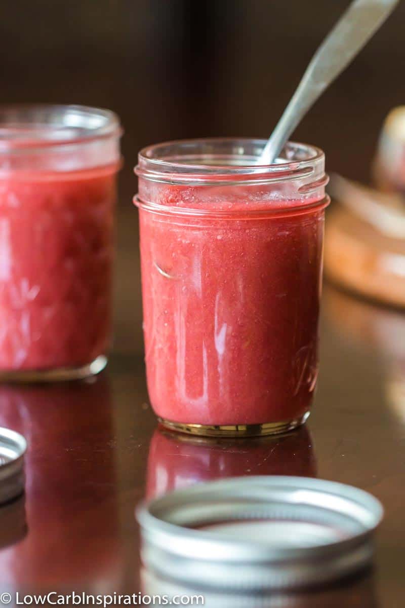 Keto Rhubarb Sauce Recipe