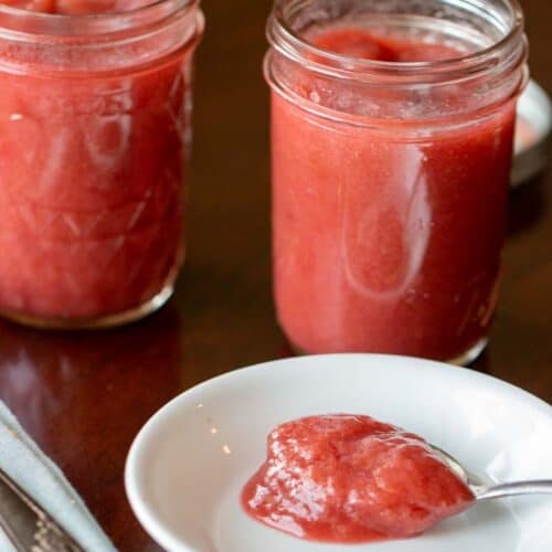 Keto Rhubarb Sauce Recipe