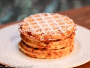 Keto Sweet Bread Chaffle Recipe - Low Carb Inspirations