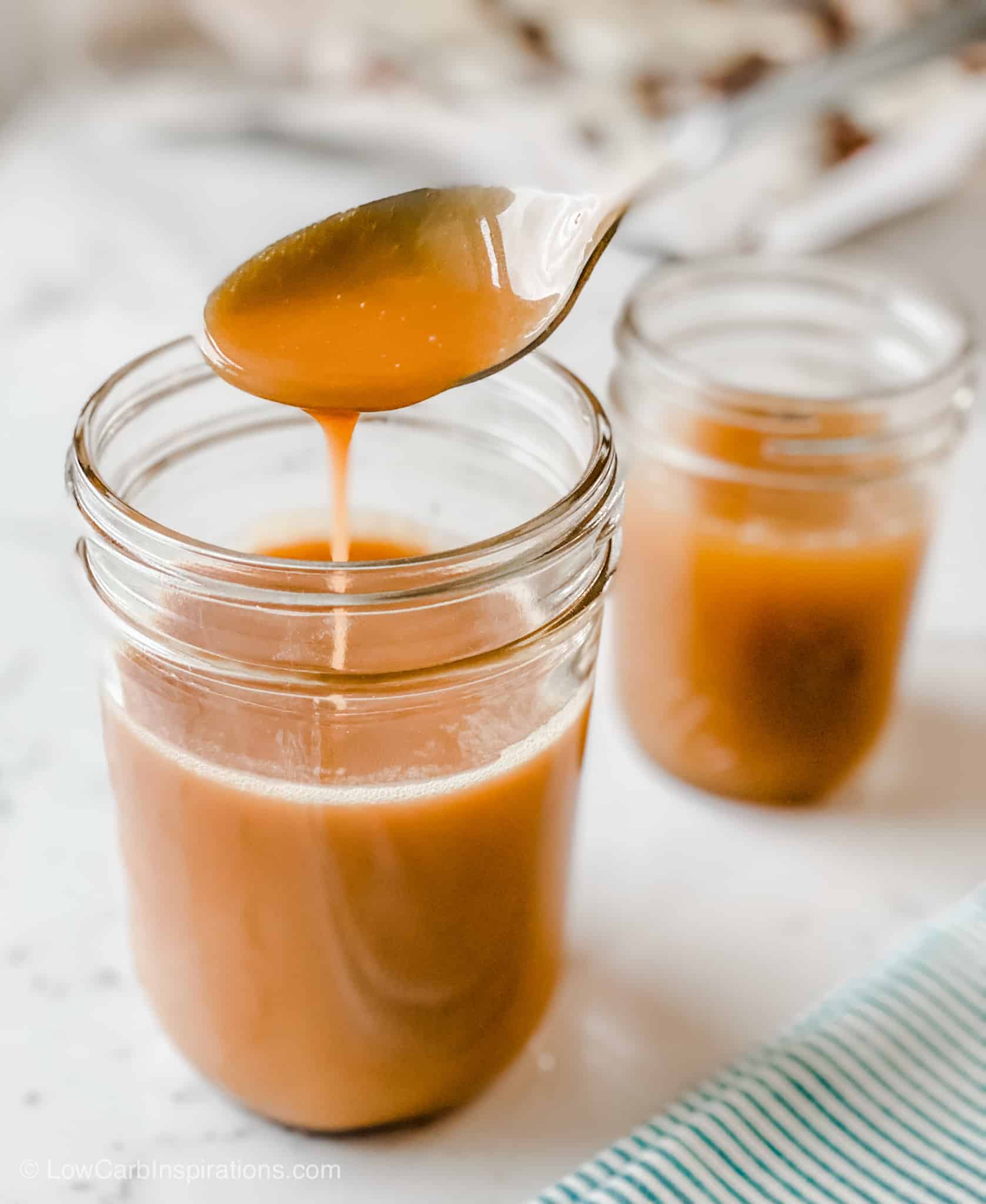 Keto Dairy Free Caramel Sauce Recipe