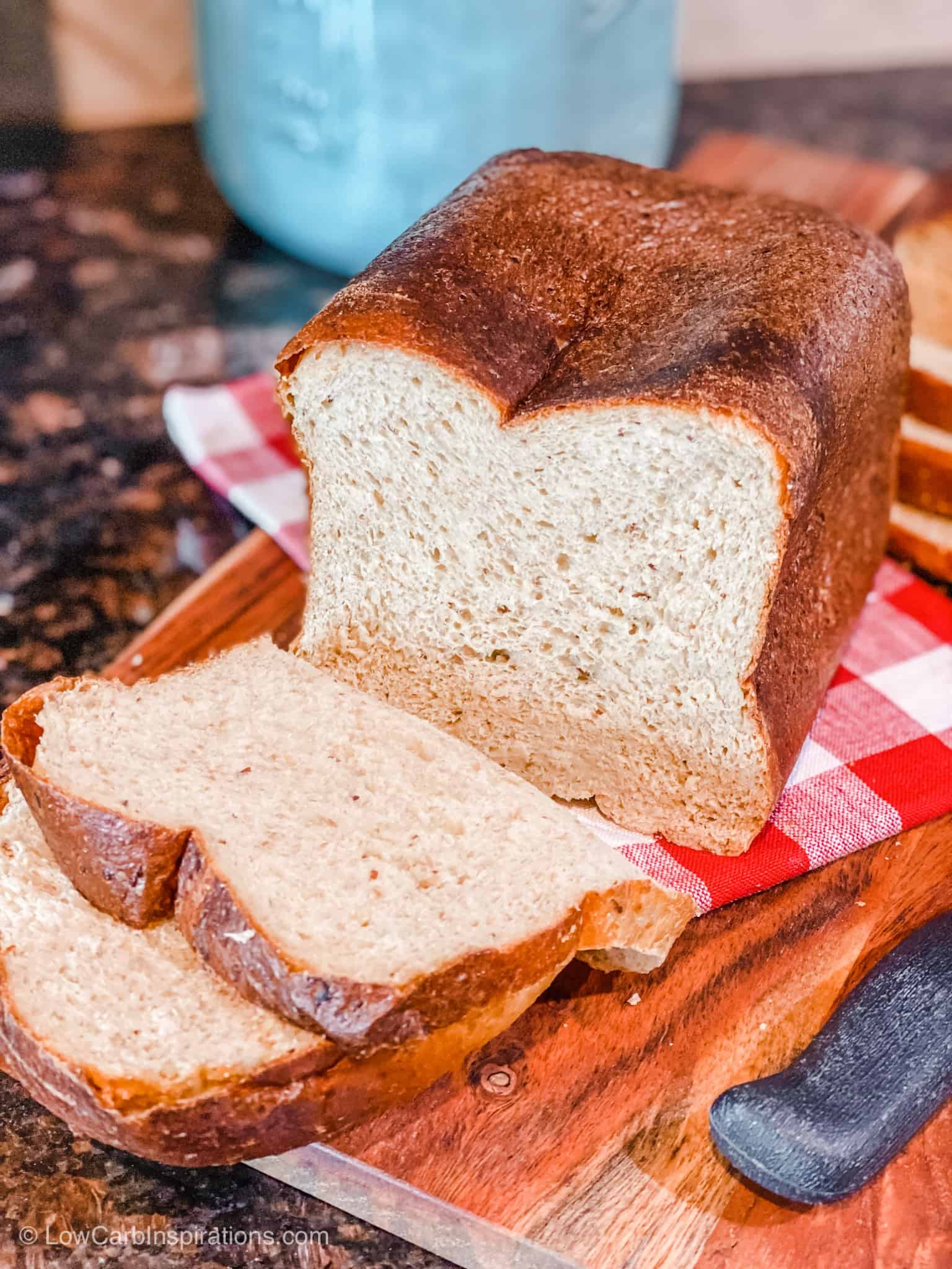 Bread Machine Keto Yeast Bread Recipe - Tasty, easy to ...