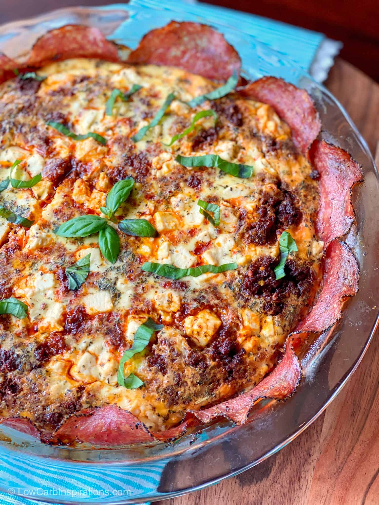 Keto Chorizo Quiche Recipe