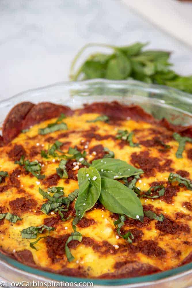 Keto Chorizo Quiche Recipe