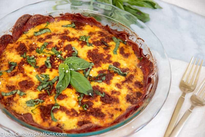 Keto Chorizo Quiche Recipe