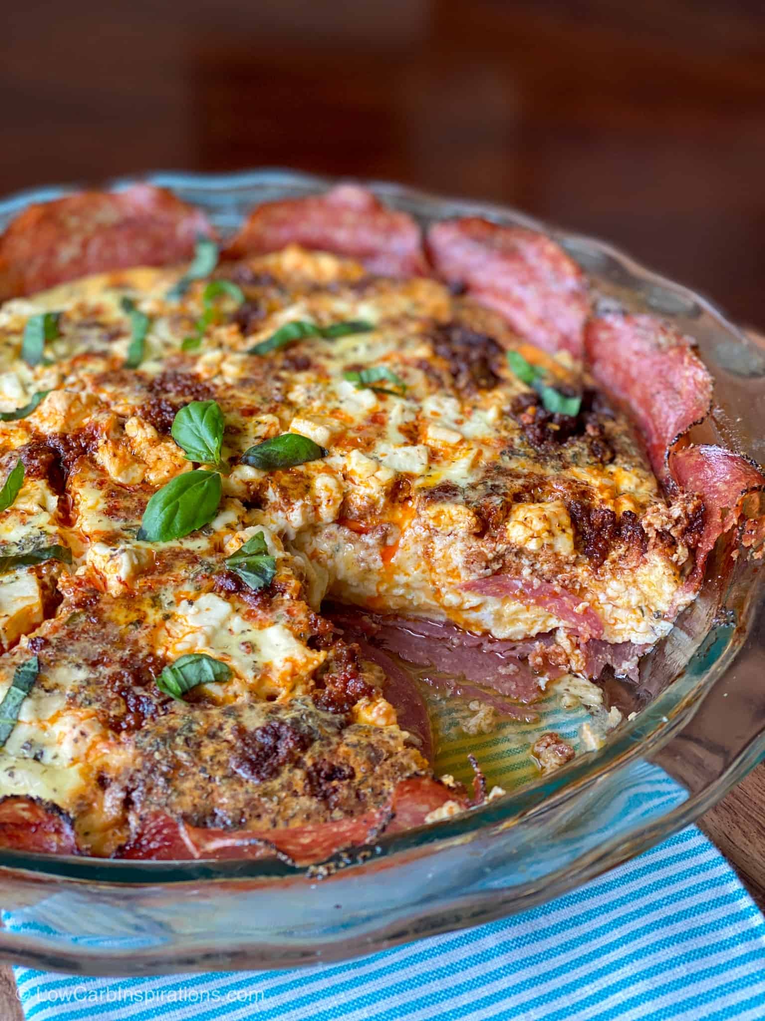 Keto Chorizo Quiche Recipe