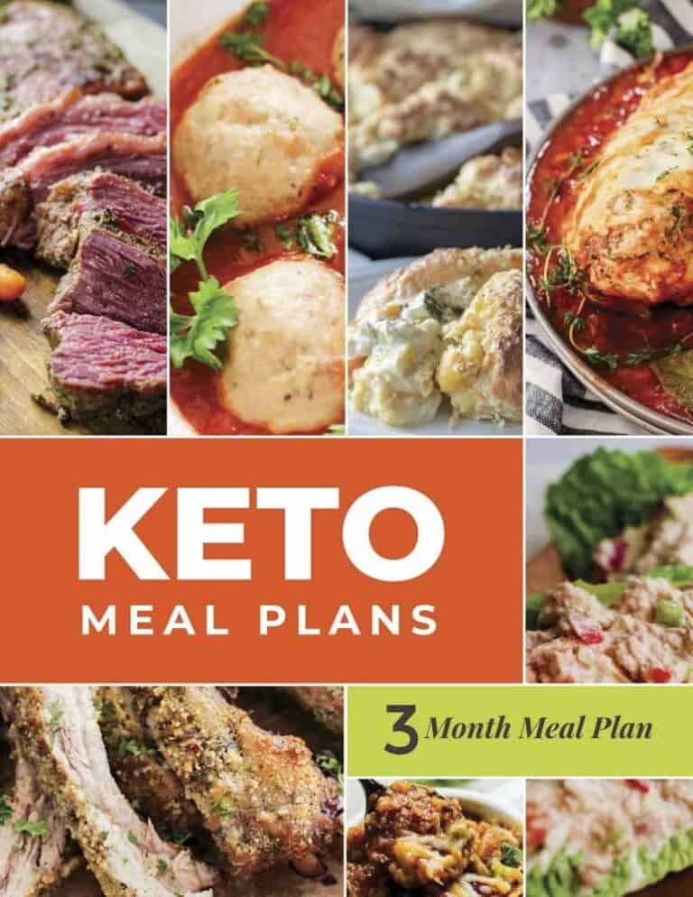 Free Weekly Keto Meal Plan Ideas - Low Carb Inspirations