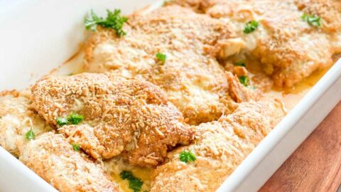 Keto Baked Parmesan Crusted Chicken Recipe Low Carb Inspirations