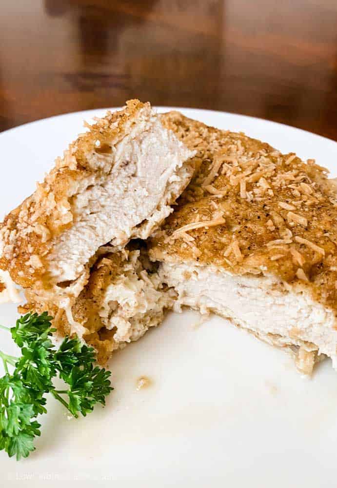 Keto Baked Parmesan Crusted Chicken Recipe