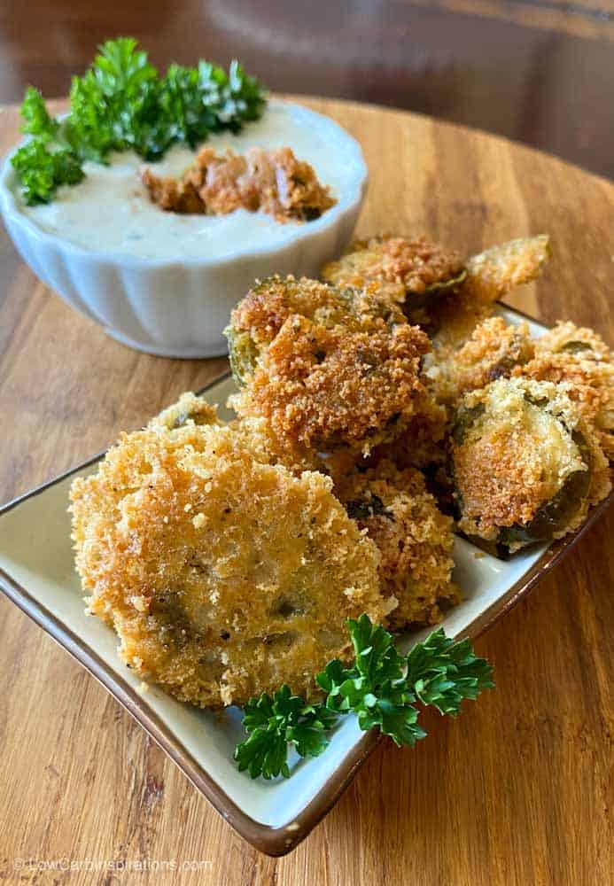 Keto Friendly Deep Fried Jalapeños Recipe