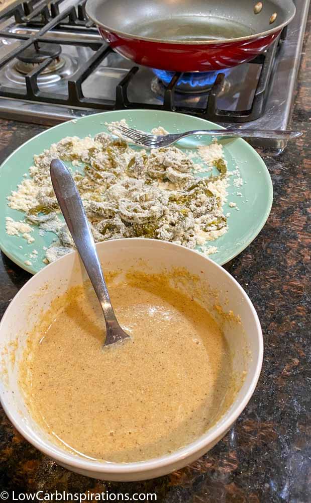 Keto Friendly Deep Fried Jalapeños Recipe