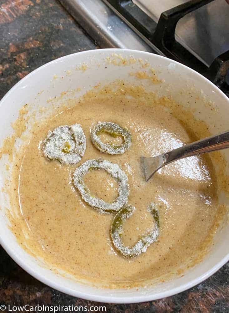 Keto Friendly Deep Fried Jalapeños Recipe