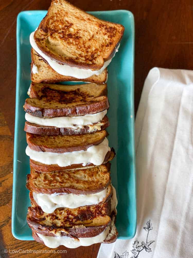 Low Carb Stuffed French Toast Recipe