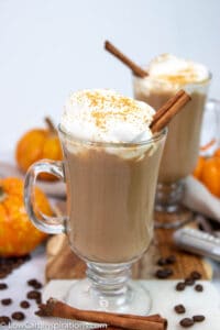Keto Pumpkin Spice Latte Recipe - Low Carb Inspirations