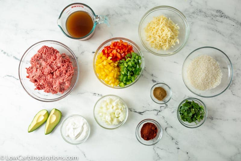 Low Carb Beef Burrito Skillet Recipe