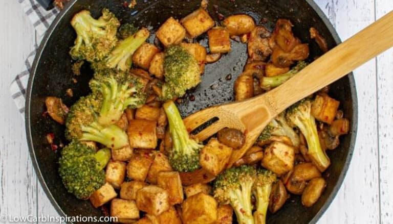 Tofu Stir Fry With Broccoli And Mushrooms Low Carb Inspirations