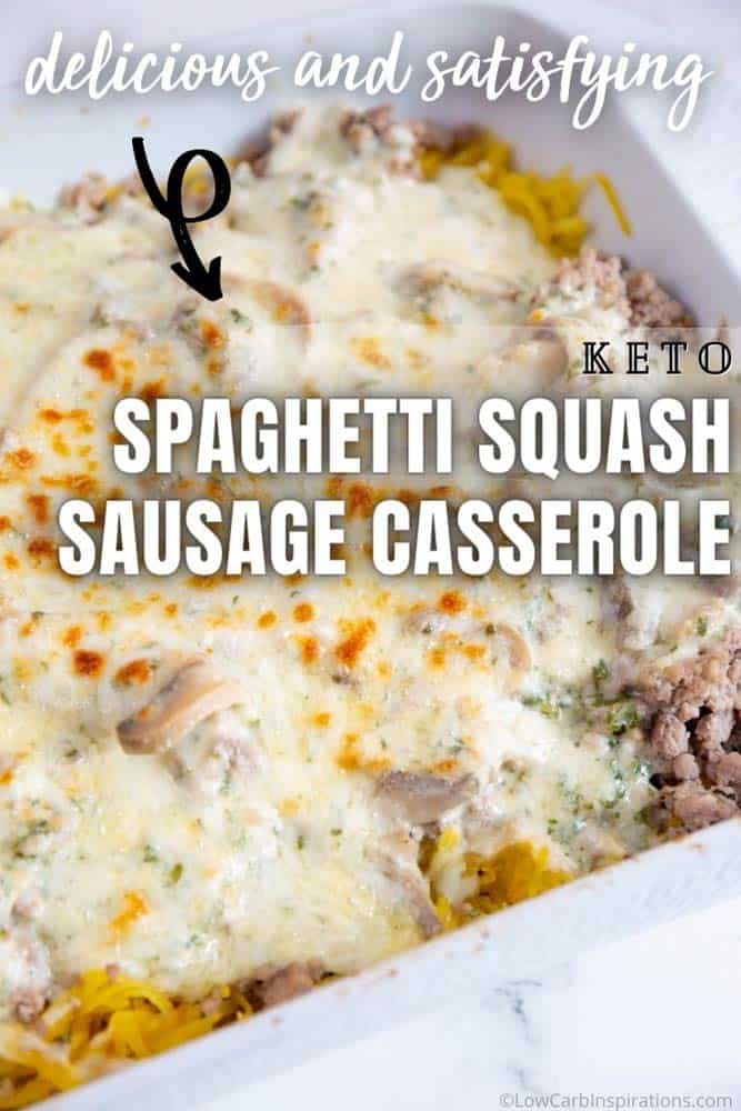 Keto Spaghetti Squash Casserole Recipe