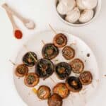BBQ Grilled Mushrooms