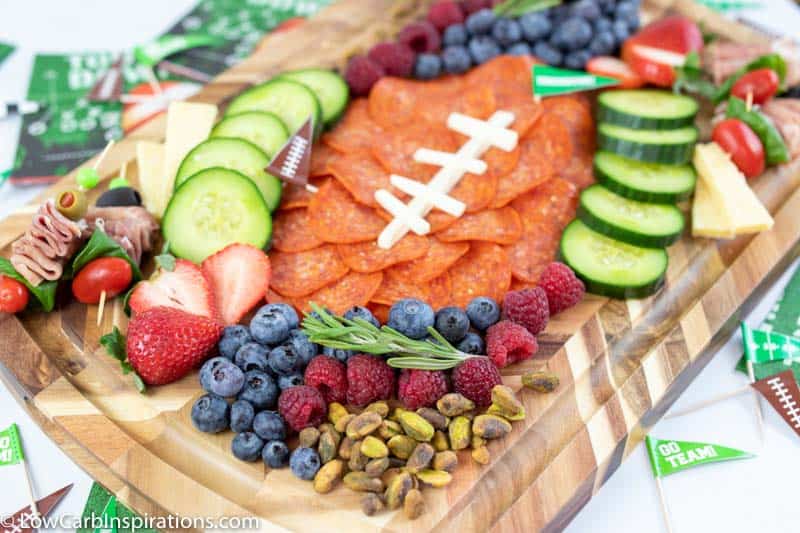 Game Day Charcuterie Board