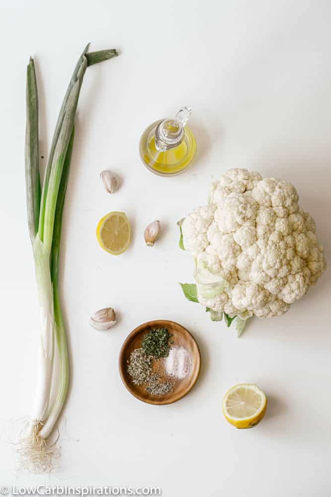 Herb and Garlic Cauliflower Rice Recipe