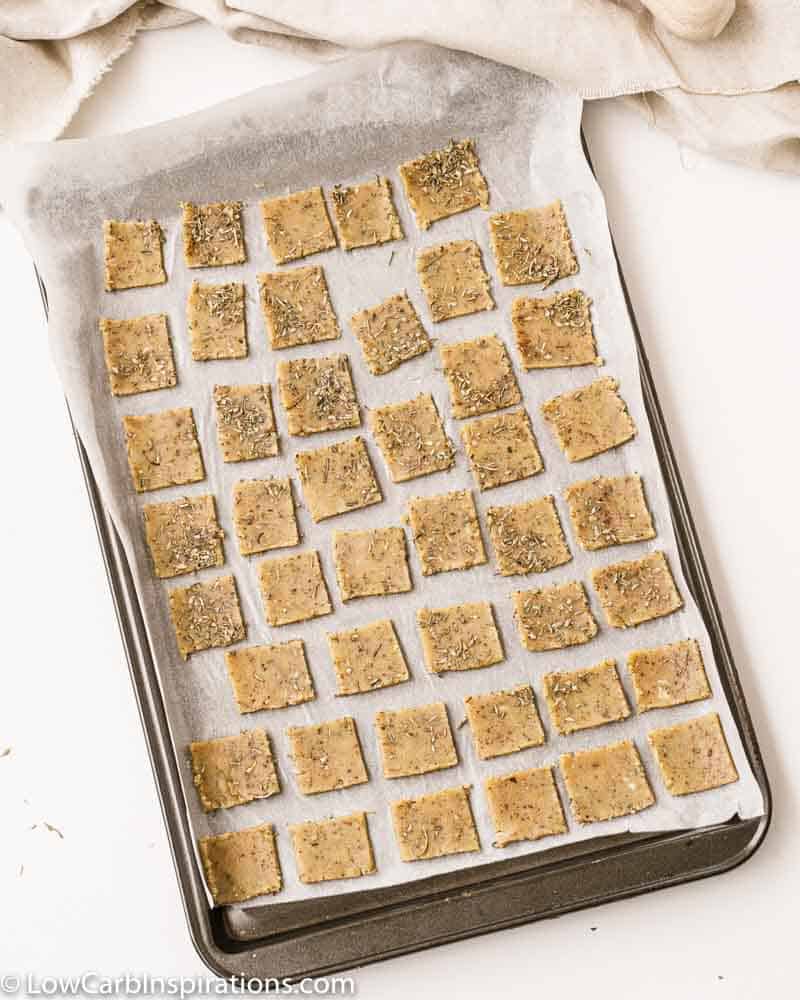 Homemade Almond Flour Crackers Recipe