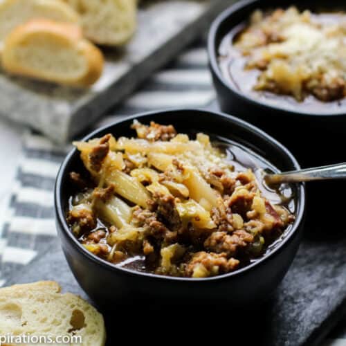 Instant Pot Sausage and Cabbage Soup Recipe