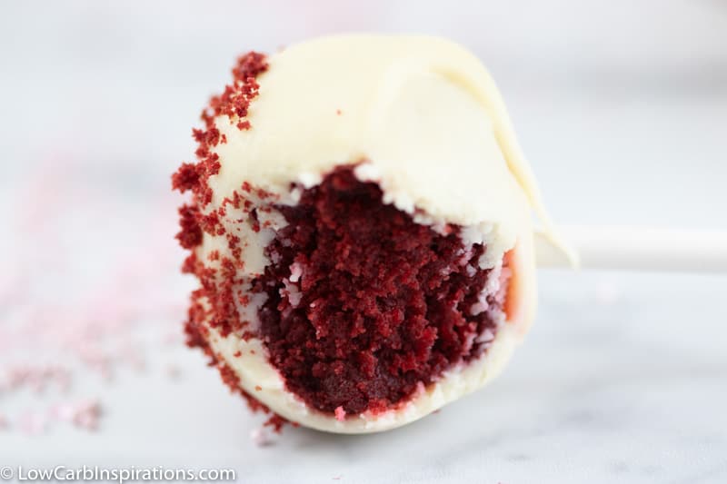 Keto Red Velvet Cake Pops Recipe