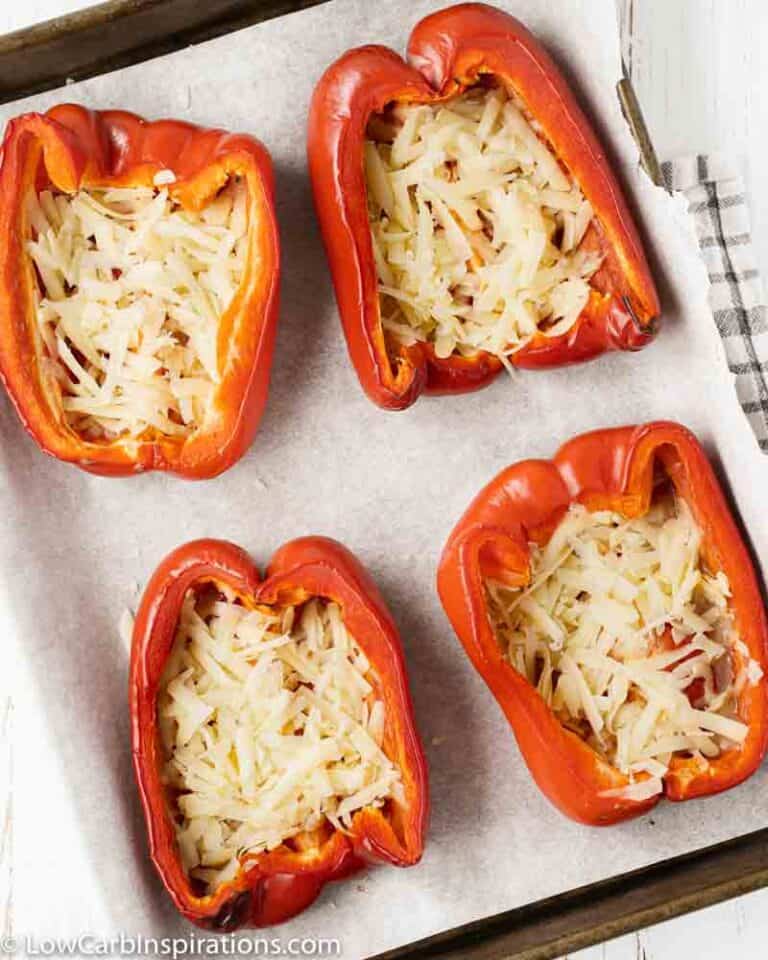 Bell Pepper Egg Boats Recipe Low Carb Inspirations