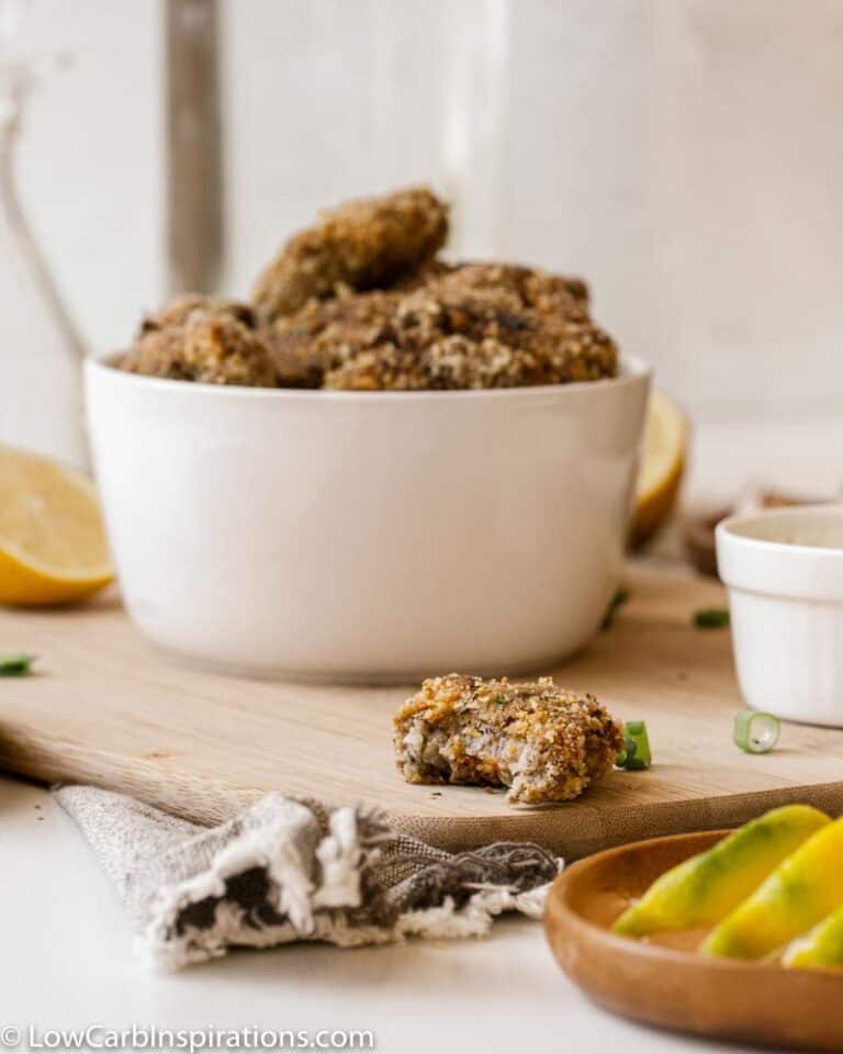 Keto Cauliflower Nuggets Recipe Low Carb Inspirations