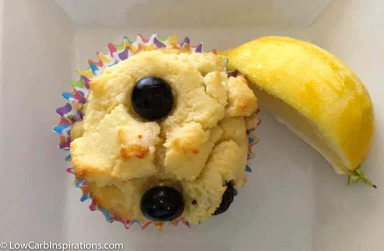 Carbquik Lemon Blueberry Muffins Recipe Low Carb Inspirations
