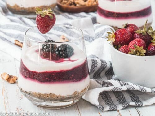 Mixed Berry Parfait Recipe - Low Carb Inspirations