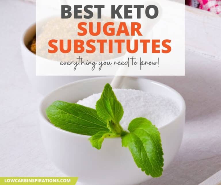 Best Sugar Substitutes on the Keto Diet Low Carb Inspirations
