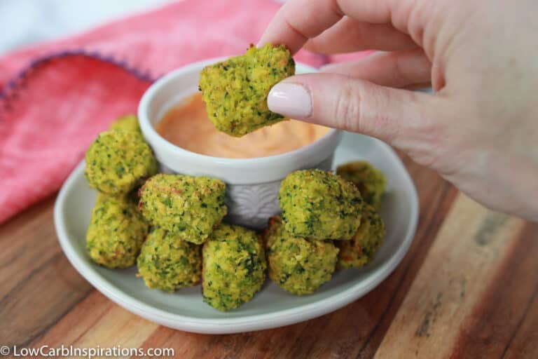 Keto Broccoli Tots Recipe Low Carb Inspirations