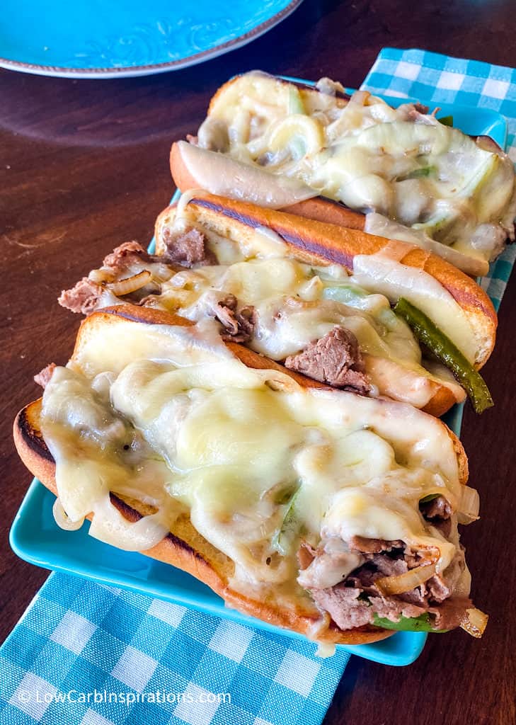 Keto Philly Cheesesteaks