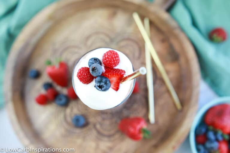 Easy Blender Keto Protein Milkshake Recipe Low Carb Inspirations