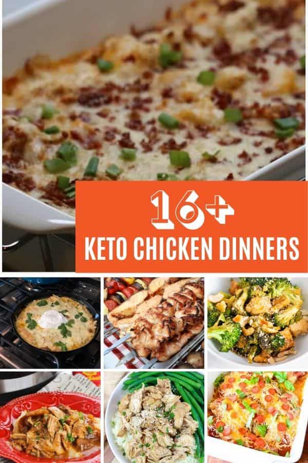 Top 16 Keto Chicken Recipes with raving reviews!
