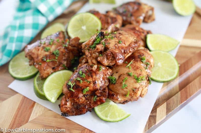 Grilled Balsamic Chicken Thighs Recipe