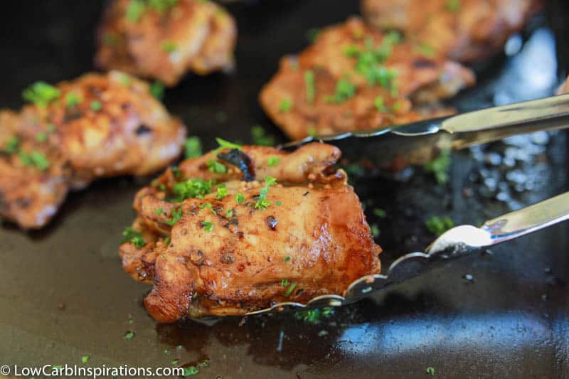 Grilled Balsamic Chicken Thighs Recipe