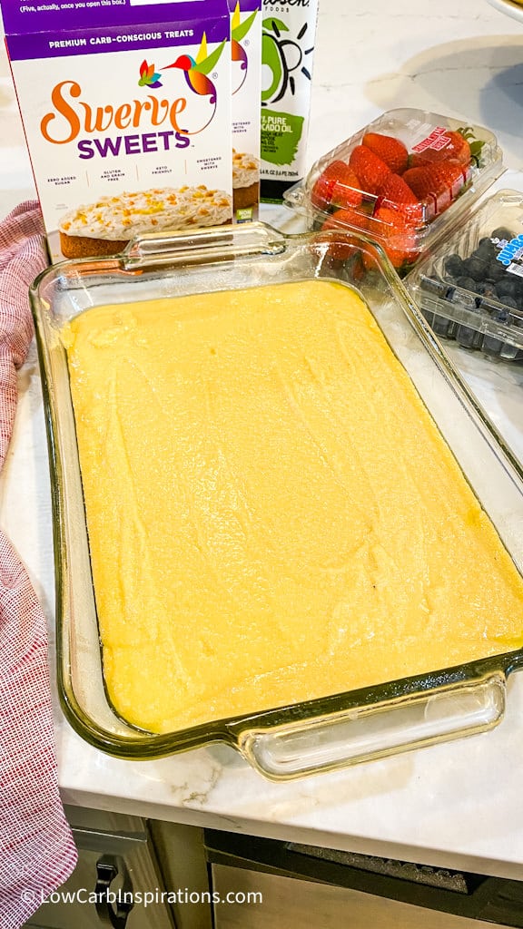 Keto Poke Cake Recipe