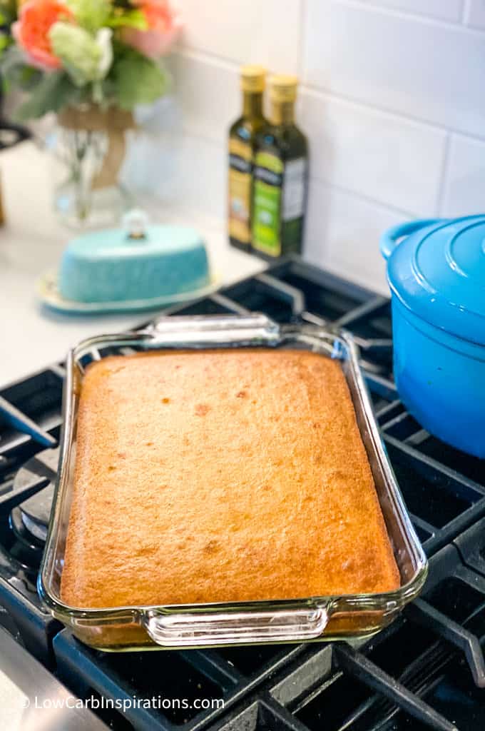 Keto Poke Cake Recipe