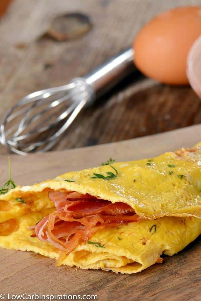 Bacon and Cheese Omelette