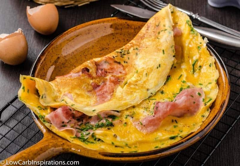 Ham and Cheese Omelette Recipe