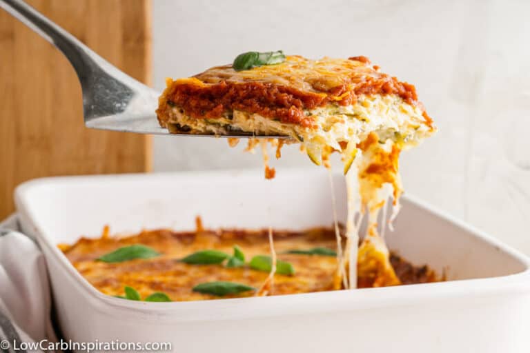 Keto Zucchini Pizza Casserole Recipe - Low Carb Inspirations