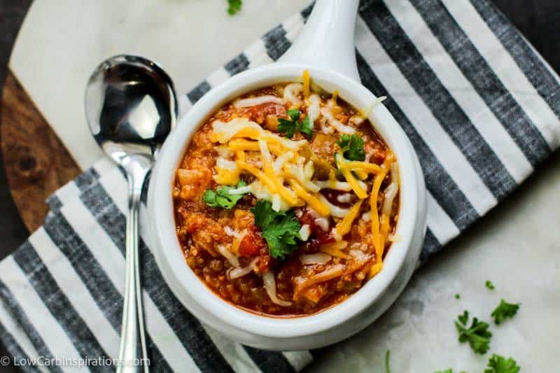 Easy Unrolled Instant Pot Cabbage Soup