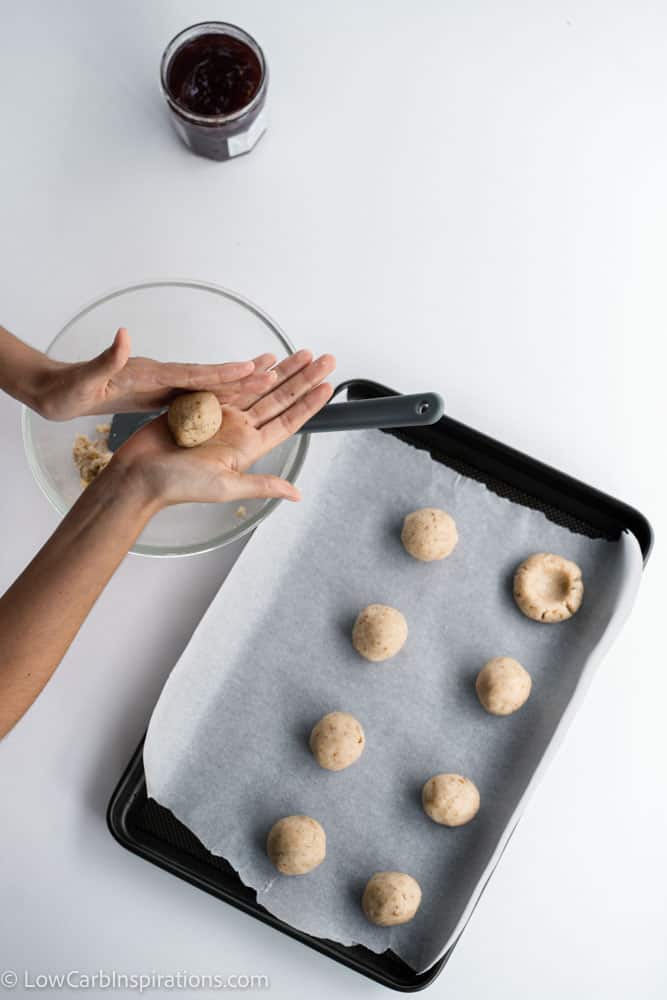 Keto Thumbprint Cookies Recipe