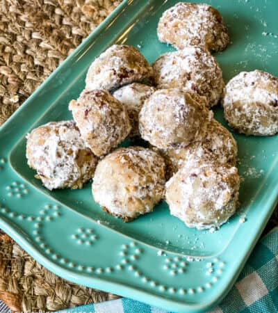 The Easiest Keto Pecan Snowball Cookies